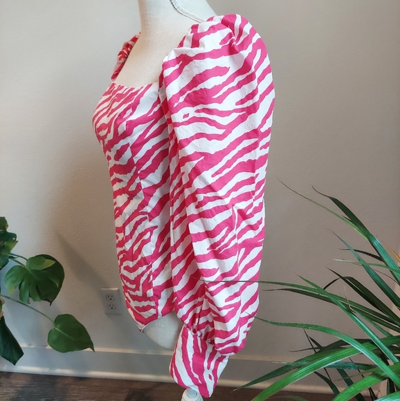 Zara ANIMAL PRINT BODYSUIT size M - Picture 14 of 15